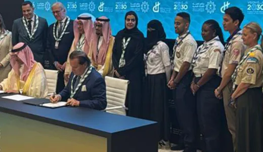 Messengers of Peace signing ceremony, 13 April 2025, Riyadh