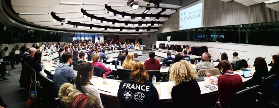 Scouts worldwide are committed to supporting refugees and migrants