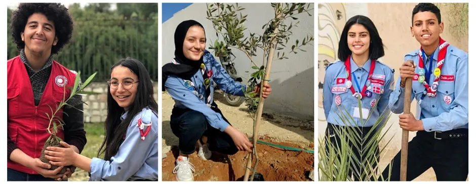 Tunisian Scouts lead climate change action