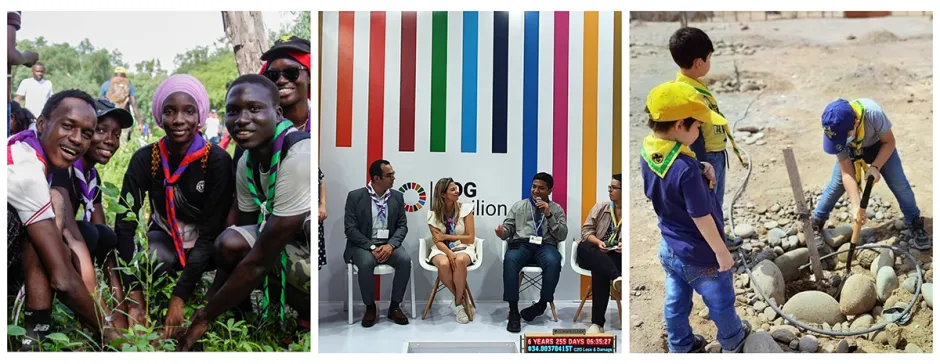 Scouts lead climate action & advocacy