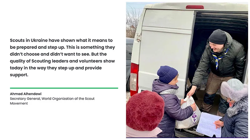 Ukraine: Stories from Scouts in the field