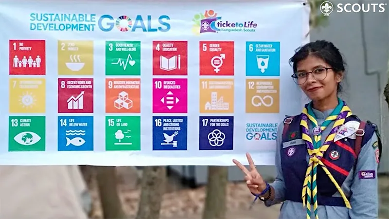 Transforming lives through Scouting