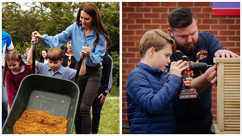 Scouts support Royal Coronation & Big Help Out