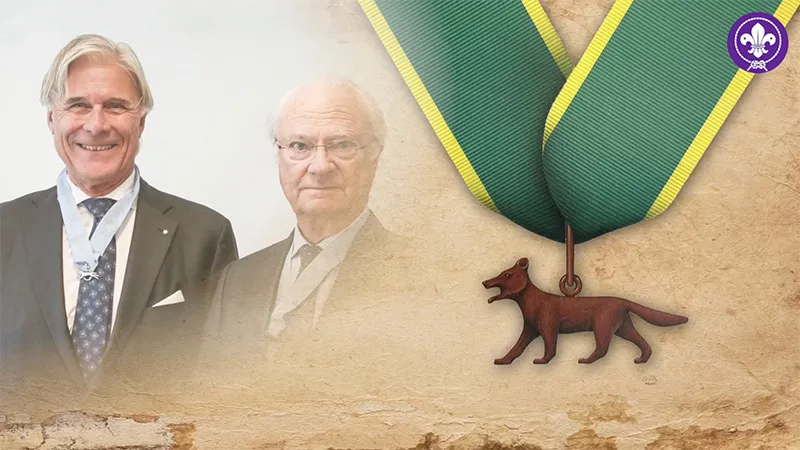 Sweden’s Fredrik Gottlieb receives Bronze Wolf Award