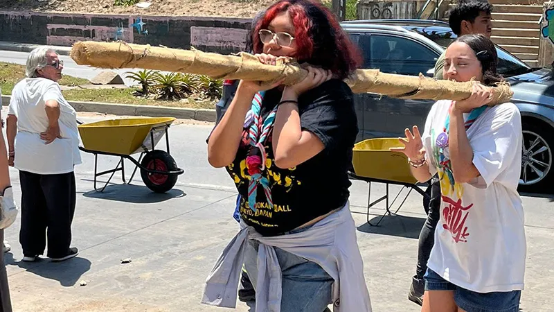 Chile Scouts support wildfires relief and recovery