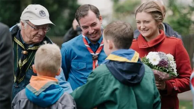 HRH Prince Guillaume of Luxembourg receives Bronze Wolf Award