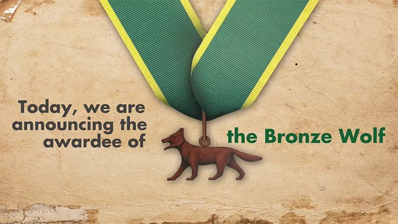 Mexico´s Hector Robledo Cervantes receives Bronze Wolf Award