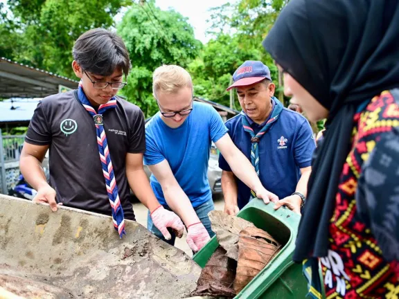 Young BP Fellows Service Project.  77th BP Fellowship Event