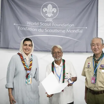 WSF BP FELLOWS' RECEPTION & RECOGNITIONS AT 25TH WORLD SCOUT JAMBOREE 