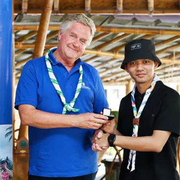 Strengthening World Scout Foundation connections in Indonesia.