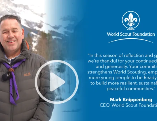 Season's Greetings from The World Scout Foundation